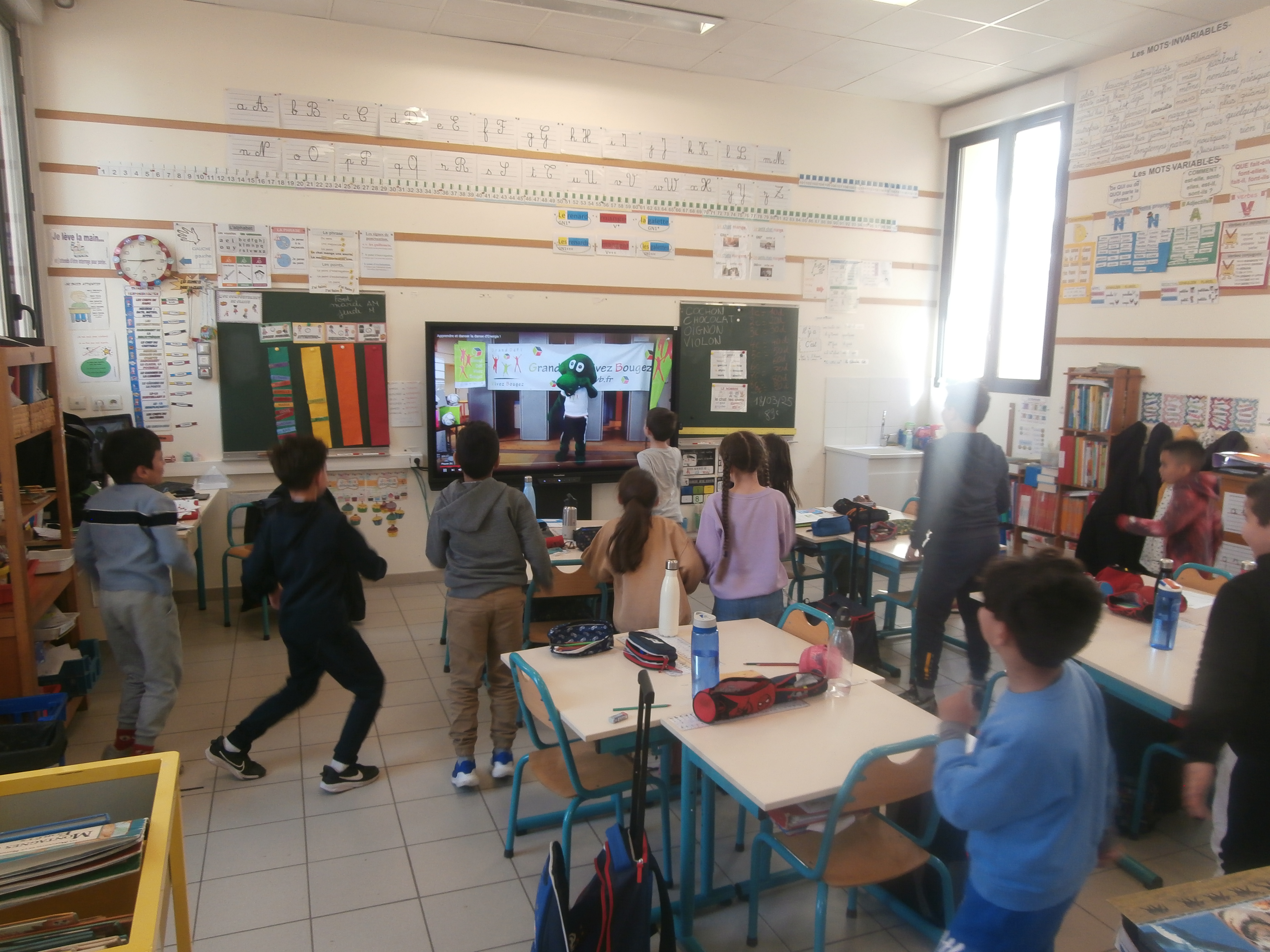 G D V B | 1 Cube énergie = 15 minutes continues d'activité physique